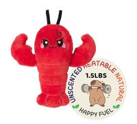 Crustacean Microwavable Unscented Heating Pad for Women - Warm Cozy Plush Heatable Stuffed Toy Animal - Hot and Cold Heat Bag Gift for Women and Girls Red