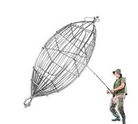 Crustacean Trap Bait, Catch Basket, Bait Basket with Maggots for Carp Baits in the Reef Area, Made of Stainless Steel