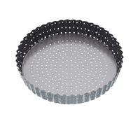Master Class Crusty Bake Non-Stick Perforated Fluted Round Quiche Tin - 25cm