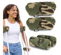 Crutch Comfort Deluxe Soft Fleece & Foam Crutch Accessory Set (Camo)