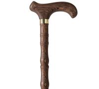 crutch, Creative Gourd-Shaped Walking Cane for Elderly,Omic Non-Slip Mobility, 2 Types of Grips Available(B,80Cm(Use Height 150 155Cm))