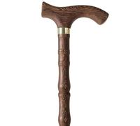 crutch, Creative Gourd-Shaped Walking Cane for Elderly,Omic Non-Slip Mobility, 2 Types of Grips Available(A,77Cm(Use Height 145 150Cm))