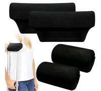 Crutch Pads, 2-Piece Breathable Adjustable Soft, Armpit Pads for Crutches, Protection Against Chafing and Friction, Relief, for Adults, Children, Amputees and Disabled