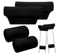 Crutch Pads, 2 Pieces, Soft, Ergonomic and Comfortable, Forearm Pad for Adult Walking Sticks, for Adults, Seniors, Amputees and Disabled People as well as Men Women