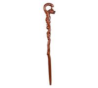 Crutch Pear Wood Wooden Faucet Engravable Head Handle Walking Stick High-End Walking Suitable The Elderly,94Cm Crutch-11.19