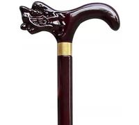 Crutch Vintage Dragon Head Decoration Walking Cane, Hand Carved Wooden Walking Stick For Men And Women, Lightweight, Load Capacity 75kg/165.3lbs(80cm(Use height 150-155cm))