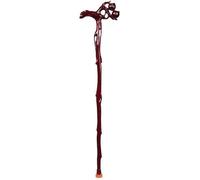 Crutch Wooden Engravable Peach Head Handle Walking Stick Pear Wood Cane High-End Suitable Gift For The Elderly crutch-11.19 Ideal for Men or Women with Act It's so kind of you powerfully