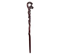 Crutch Wooden Pear Wood Faucet Engravable Head Handle Walking Stick High-End Walking Suitable Gift for The Elderly,94cm crutch-11.19