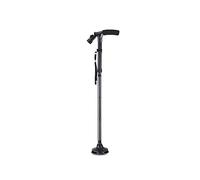 Crutches， Adjustable Telescopic Four-Legged Non-Slip for Elderly People with Broken Bones and Lightweight Folding Cane