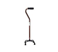 Crutches， Cane with Fracture for The Elderly Lightweight Non-Slip Walking Aid(Brown)
