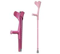 Crutches for Adults, Folding Crutch for Walking with Reflective Beads,Ergonomic Elbow Crutch-Adjustable Height Keep It in Mind