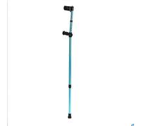 Crutches for Adults, Forearm Elbow Underarm Crutch Telesblue Folding Walking Stick Lightweight Arm Crutch Present Keep It in Mind