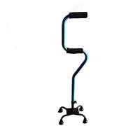 Crutches for Adults Four-Legged Aluminum Alloy Old Stainless Steel Telescopic Elderly Walker Height Adjustable,Crutches Everything is fine