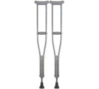Crutches for Adults Underarm Portable Underarm Antiskid Cane Stainless Steel Turn Telescopic Walking Stick Disabled Elderly Crutches Great for Travel or Work