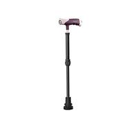 Crutches for The Elderly, Non-Slip, Lightweight Carbon Fibre Cane with Fracture, Retractable Walking Stick, Aid(A)