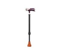 Crutches for The Elderly, Non-Slip, Lightweight Carbon Fibre Cane with Fracture, Retractable Walking Stick, Aid(B)