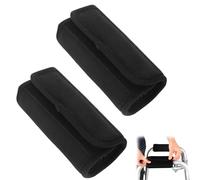 Crutches Handle Pads, Crutch Handle Covers, Crutch Grip Covers, Non-slip Wheelchair Armrest Cover Soft Cushion Padding Walker Armrest Pad Senior And Elderly Comfort & Breathable Grippers