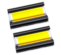 Cruxer 2 Pack Compatible for Canon Selphy CP1500 CP1300 Ink Cartridges for 4x6 inch Photo Paper for Cannon Selphy CP CP910 CP780 CP760 CP1200 CP1000 Printer, Ink Cartridge Set Only