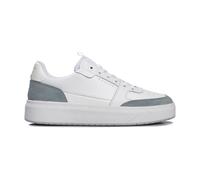 Cruyff Classics Endorsed Pro Mens White/Blue Trainers Leather - Size UK 7