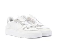 Cruyff Classics Surefire Tennis Leather Mens White/Grey Trainers - Size UK 8