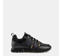 Cruyff Mens Fearia Hex-Tech Trainers in Black Gold Nylon - Size UK 10