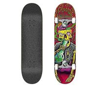 Cruzade Bongo Skull 8.0"x31.85" Complete Board, Adults Unisex, Multicoloured (Multicoloured), One Size