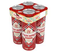 Cruzcampo 4Pk- 4.4% 4X568ml