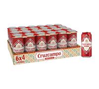 Cruzcampo Beer, 6 x 4 x 440 ml Cans