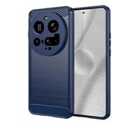 CruzerLite Carbon Fiber Texture Design Cover Anti-Scratch Shock Absorption Case Designed for Xiaomi 15 Ultra Case (2025) (Blue)