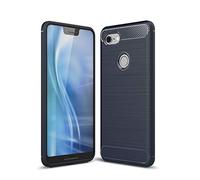 CruzerLite Case for Google Pixel 3 XL Case, Flexible Slim Case with Leather Texture Grip and Shock Absorption TPU Cover for Google Pixel 3 XL (Black)
