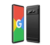 CruzerLite Case for Google Pixel 7 Pro Case, Carbon Fiber Texture Design Cover Anti-Scratch Shock Absorption for Google Pixel 7 Pro 5G Case (2022) (Black)