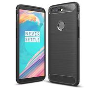CruzerLite Case for Oneplus 5t Case, Carbon Fiber Shock Absorption Slim Case for Oneplus 5t (Black)