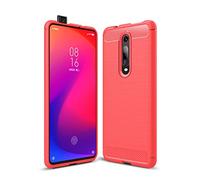 CruzerLite Case for Xiaomi Mi 9T Case, Xiaomi Mi 9T Pro Case, Back Cover Anti-Scratch Shock Absorption Case for Xiaomi Mi 9T /9T Pro (Red)