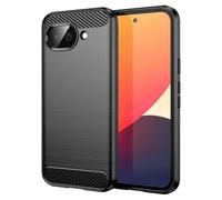 CruzerLite for Google Pixel 10A Case, Carbon Fiber Texture Design Cover Anti-Scratch Shock Absorption Designed for Google Pixel 10A (2026) (Black)
