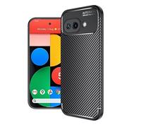CruzerLite for Google Pixel 9A Case, Carbon Fiber Texture Design Cover Anti-Scratch Shock Absorption Case Designed for Google Pixel 9A (2025) (Carbon Black)
