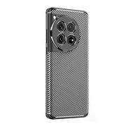 CruzerLite Case Made for Oneplus 12 Case, for OnePlus 12 cellphone case Carbon Fiber Texture Design Cover Anti-Scratch Shock Absorption Case for Oneplus 12 Case (2023) (Carbon Black)