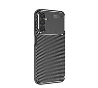 CruzerLite for Samsung Galaxy A14 Case, Carbon Fiber Texture Design Cover Anti-Scratch Shock Absorption for Samsung Galaxy A14 5G Case (Carbon Black)