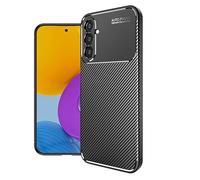 CruzerLite for Samsung Galaxy A54 Case, Carbon Fiber Texture Design Cover Anti-Scratch Shock Absorption for Samsung Galaxy A54 5G Case (Carbon Black)