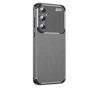 CruzerLite for Samsung Galaxy A55 5G Case, Carbon Fiber Texture Design Cover Anti-Scratch Shock Absorption (2024) (Carbon Black)