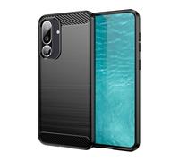 CruzerLite for Samsung Galaxy F56 5G Case, for Galaxy M56 5G Case, Carbon Fiber Texture Design Anti-Scratch Shock Absorption for Galaxy F56/M56 5G (2025) (Black)
