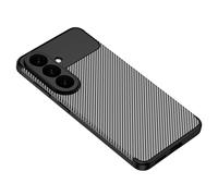 CruzerLite for Samsung Galaxy S26 Case, Carbon Fiber Texture Design Cover Anti-Scratch Shock Absorption Designed for Samsung Galaxy S26 (2026) (Carbon Black)