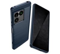 CruzerLite for Sony Xperia 1 VIII Case, Carbon Fiber Texture Design Anti-Scratch Shock Absorption Designed for Sony Xperia 1 VIII (2026) Blue