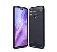 CruzerLite Honor 8X Case, Carbon Fiber Shock Absorption Slim Case for Huawei Honor 8X (Blue)