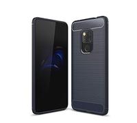 CruzerLite Huawei Mate 20 Case, Mate 20 Case, Carbon Fiber Shock Absorption Slim Case for Huawei Mate 20 (Blue)