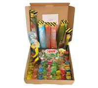 Crwp 30pcs ultimate sour candy gift box tissue wrapped perfect for any sour candy enthusiast with crwp card.