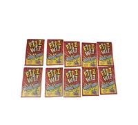 CRWP Fizz Wiz Super Loud Popping Candy - 10 Pack | Classic Strawberry Flavor | Fizzy Popping Fun for Kids & Retro Candy Lovers with crwp card.