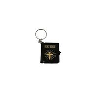 Crwp Miniature Holy Bible Keyring Gift Book pendant key ring religious Christian souvenir bag ornament baptism church - A Meaningful Keepsake card included