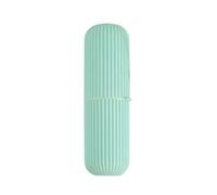Crwp Portable Travel Toothbrush Holder case with a Sleek, Capsule-Like Design-Perfect for Keeping Your Toothbrush and Toothpaste Clean and Organized While on The go Card.