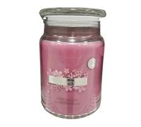 CRWP Wickford & Co Cherry Blossom 18oz Glass Jar Candle with crwp Card