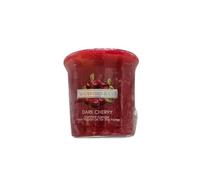 CRWP Wickford & Co Dark Cherry Votive Candle - Rich, Fruity Luxury in a Petite Package with crwp Card.